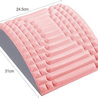 Travesseiro massageador para alívio de dor, relaxamento e corretor de postura, ciática, hérnia de disco e cintura, pescoço, lombar.