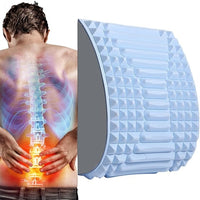 Travesseiro massageador para alívio de dor, relaxamento e corretor de postura, ciática, hérnia de disco e cintura, pescoço, lombar.