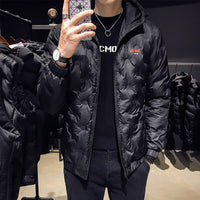 Jaqueta acolchoada de algodão masculina