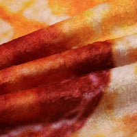Cobertor de pizza coral quente WOSTAR colcha de inverno
