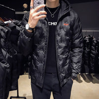 Jaqueta acolchoada de algodão masculina