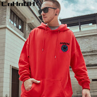 Casaco estilo e moda 2023 solto aveludado smile com capuz