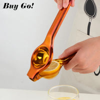 Espremedor Ouro Criativo Aço Inoxidável