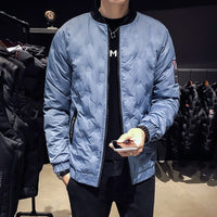 Jaqueta acolchoada de algodão masculina