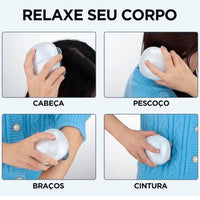 TRATAMENTO CABELO, TENSÃO E ESTRESSE - Pulsepro Massageador Terapetico Americano