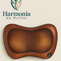 TRATAMENTO OMBROS, COSTAS E LOMBAR - ALIVIUN Almofada massageadora Shiatsu