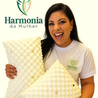 TRATAMENTO SONO - Travesseiro Ortópédico Francês Magnético Intelligence Sleep