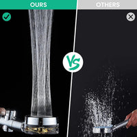 Chuveiro de alta pressão 5 modos ajustáveis com mangueira de economia de água