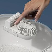 Novo Descongelador Rápido de Cozinha: Descongelamento 4 em 1, Mantenha Alimentos Frescos e Caixa UV Antibacteriana