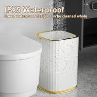 Lixeira automática e inteligente com grande capacidade com indução à prova d'água