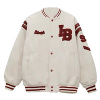 Jaqueta casual Street solta masculina