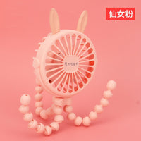 Ventilador para bebê portátil, USB Recarregável e Elétrico 3 velocidades