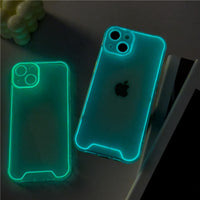 Capa de Silicone Luminosa Luz Noturna para IPhone