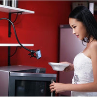 Suporte de telefone universal 360 clipe flexível