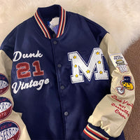 Jaqueta casual Street solta masculina