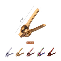 Espremedor Ouro Criativo Aço Inoxidável