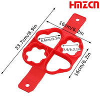 Anel pra ovo antiaderente e molde de silicone pra ovo frito
