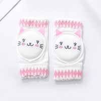 Protetor de segurança joelheira perna respirável de desenho animado