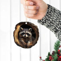 Decorativo de Lindos Animais de Madeira Decoração