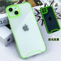 Capa de Silicone Luminosa Luz Noturna para IPhone