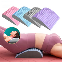 Travesseiro massageador para alívio de dor, relaxamento e corretor de postura, ciática, hérnia de disco e cintura, pescoço, lombar.