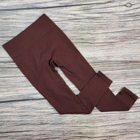 Leggings fitness com nervuras