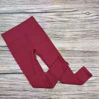 Leggings fitness com nervuras