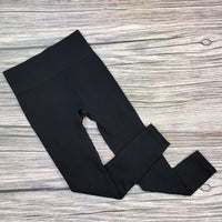 Leggings fitness com nervuras