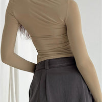 Blusa Casual Manga Longa 2023