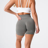 Shorts Fitness Spandex Elástico Respirável Levantamento do quadril