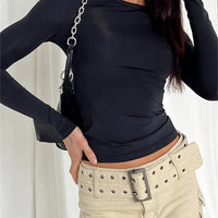 Blusa Casual Manga Longa 2023