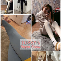 Leggings com nervuras