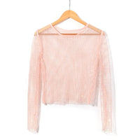 Top Sexy transparente