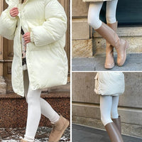 Leggings com nervuras