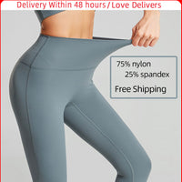 Leggings de cintura alta com sensação de nudez