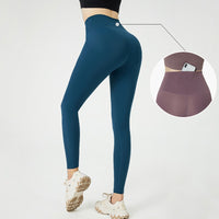 Leggings de cintura alta com sensação de nudez