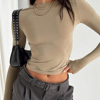 Blusa Casual Manga Longa 2023