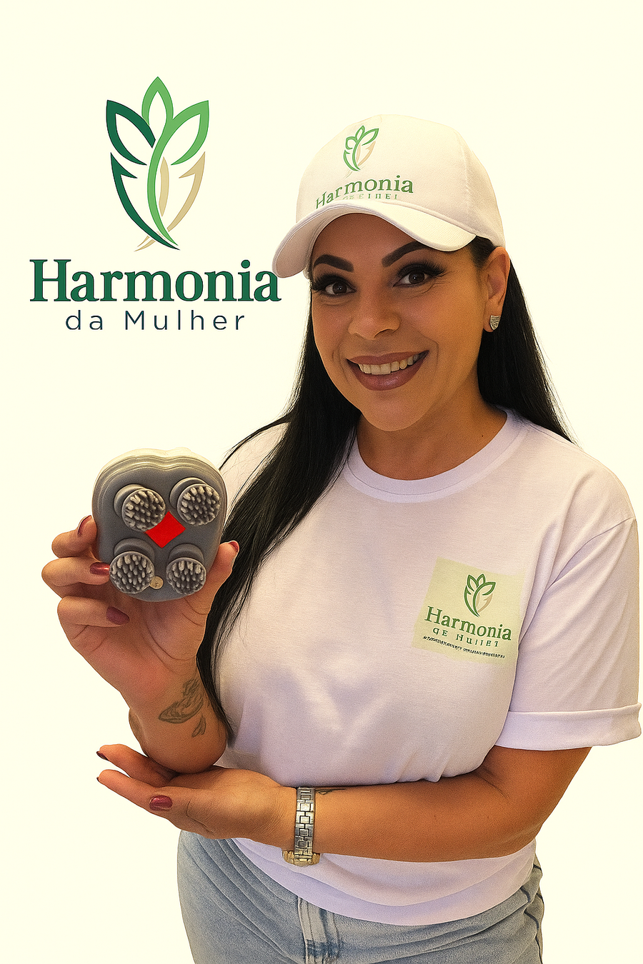 TRATAMENTO CABELO, TENSÃO E ESTRESSE -  Pulsepro Massageador Terapetico Americano