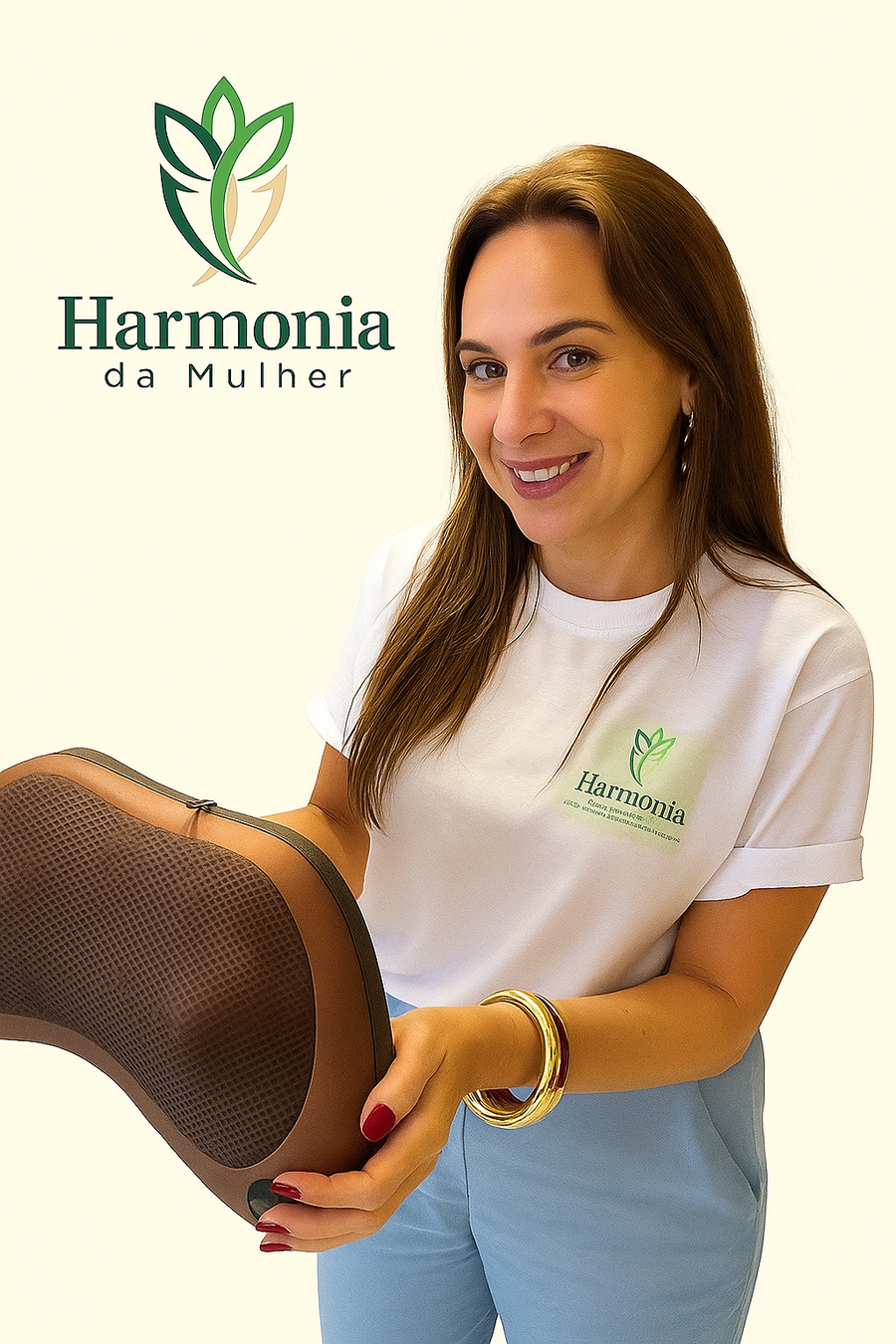 TRATAMENTO OMBROS, COSTAS E LOMBAR - ALIVIUN Almofada massageadora Shiatsu