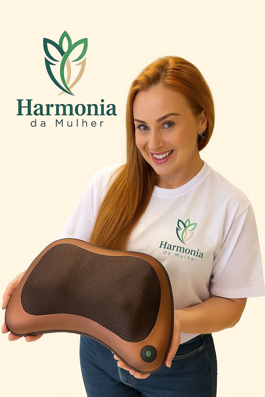 TRATAMENTO OMBROS, COSTAS E LOMBAR - ALIVIUN Almofada massageadora Shiatsu