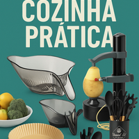COMBO 1 COZINHA - OFERTA COM TOTAL DE 24 PRODUTOS PARA SUA COZINHA E CASA  MAIS PRÁTICA E SAUDÁVEL COM 43% DE DESCONTO