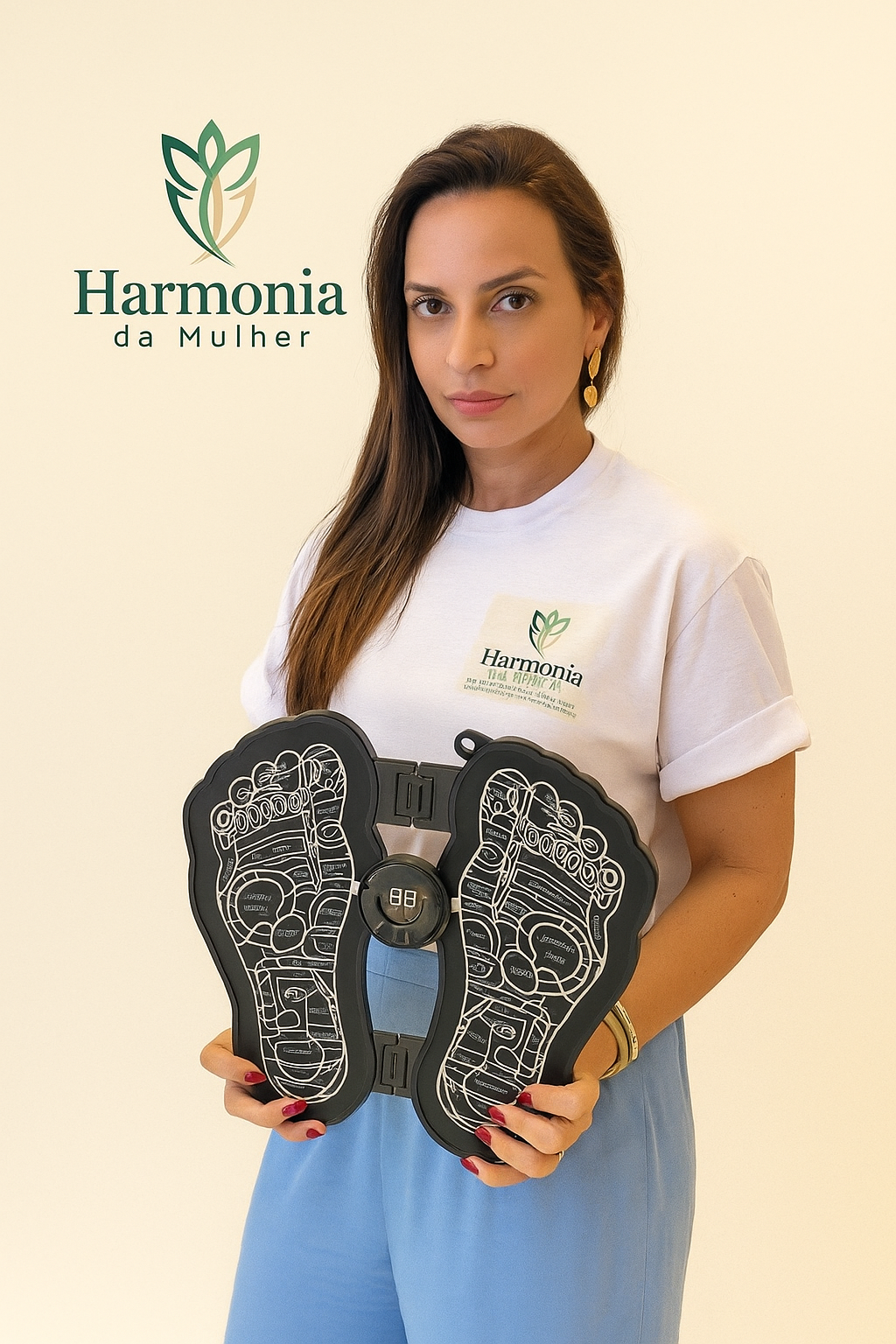 TRATAMENTO PÉS E PERNAS - ConfortPulse ( Oficial) Ems Massageador Para Os Pés E Pernas