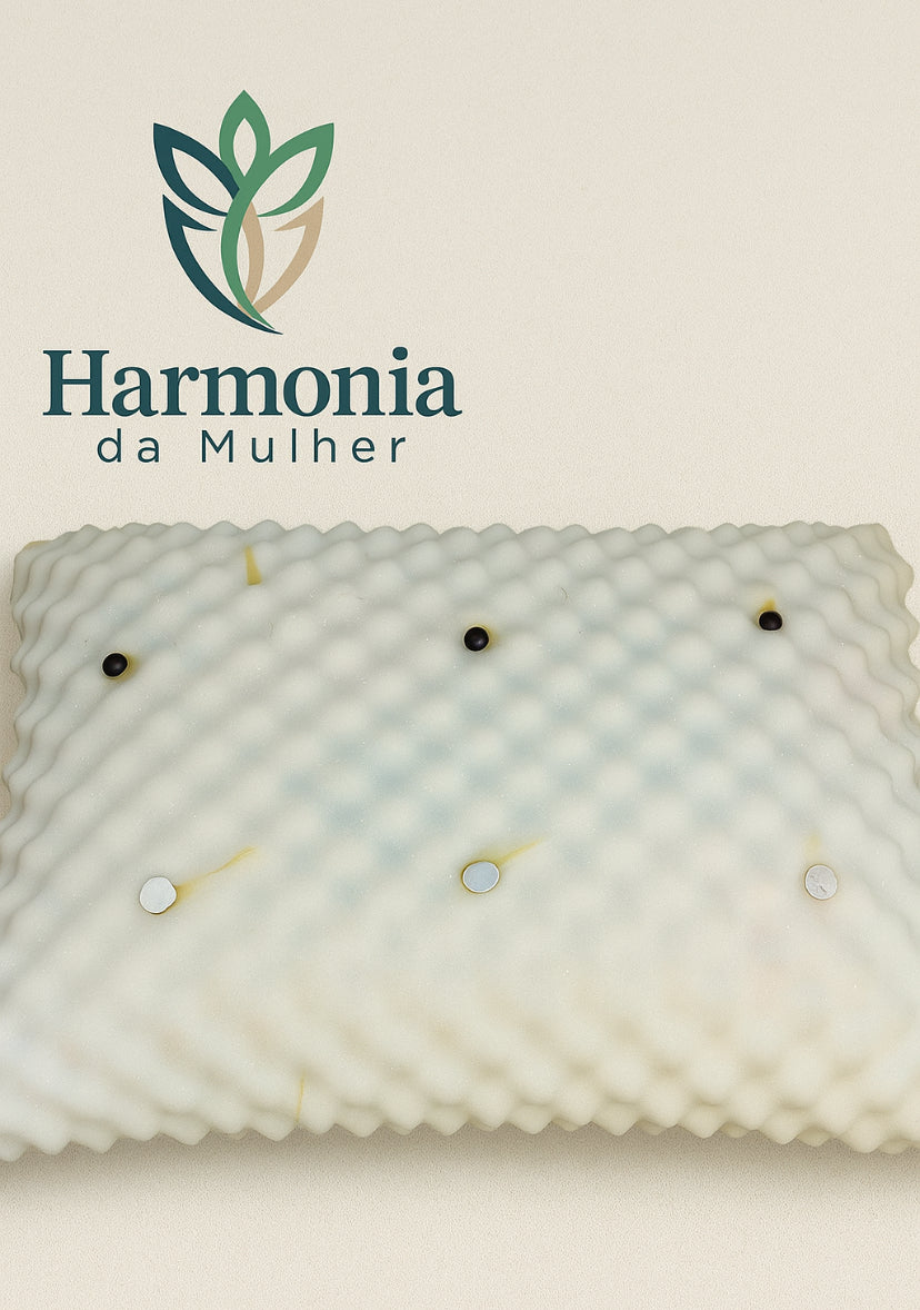 TRATAMENTO SONO - Travesseiro Ortópédico Francês Magnético Intelligence Sleep