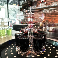 Lindo dispensador de Drink com 18 efeitos de luz  para 6 copos