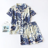 Pijama Outono/ Inverno Novo 100% viscose calças de manga comprida